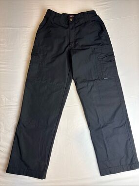 Men's Black Cargo Pants Tru-Spec with Multi-Pocket Utility